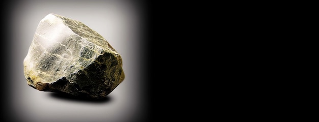 Yoshikawaite pietra minerale fossile fossile cristallino geologico sfondo scuro ravvicinamento
