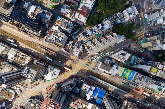 Yuen Long, Hong Kong 21 ottobre 2018:- quartiere residenziale di Hong Kong