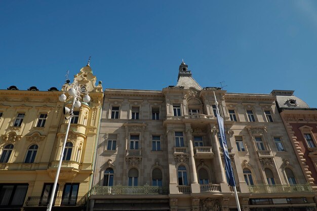 Zagabria Croazia architettura città edificio cittadino