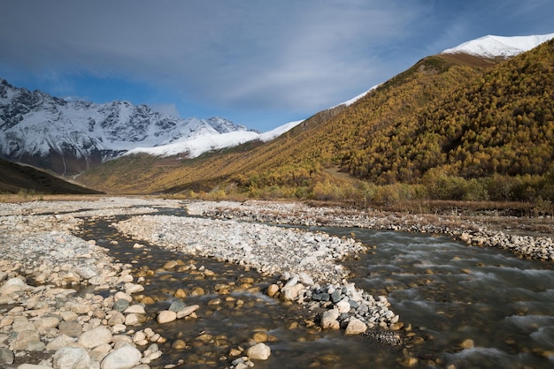 Zemo Svaneti Autunno Georgia