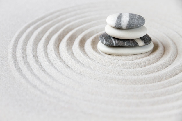 Zen giardino giapponese sfondo