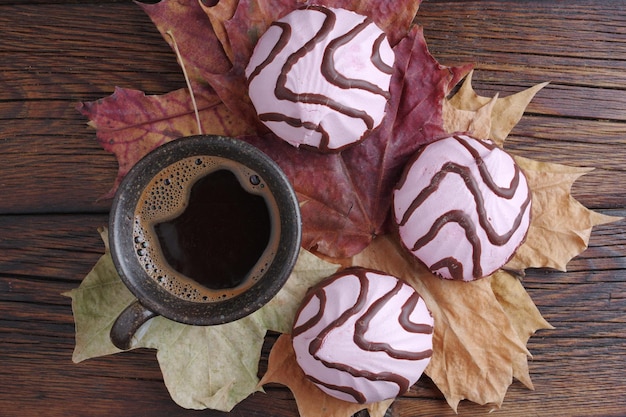 Zephyr con cioccolato e caffè