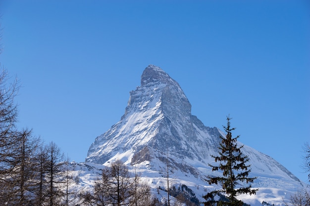 Zermatt, svizzera, matterhorn, stazione sciistica