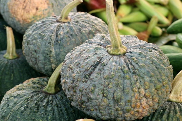 Zucca al cibo di strada