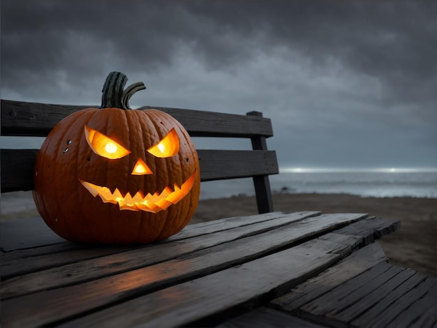 Zucca di Halloween spettrale Jacko'Lantern Delight