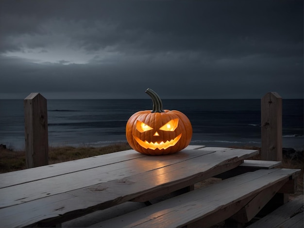 Zucca di Halloween spettrale Jacko'Lantern Delight