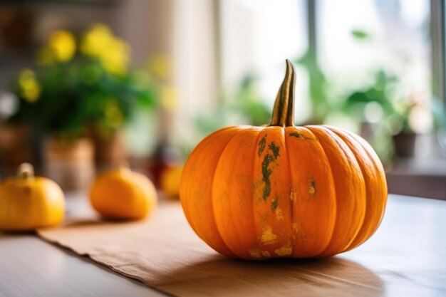 zucca nel tavolo della cucina fotografia professionale di alimenti per la pubblicità