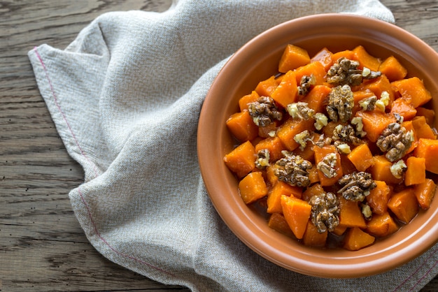 Zucca torta arrostita