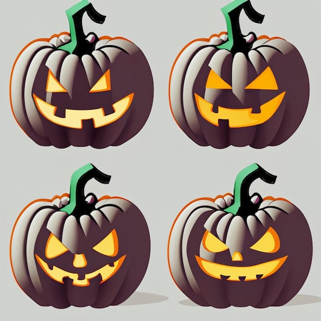 Zucche di Halloween png Sfondo Con Moon Orange Palace E Bat Silhouette Vector Hd PNG Images