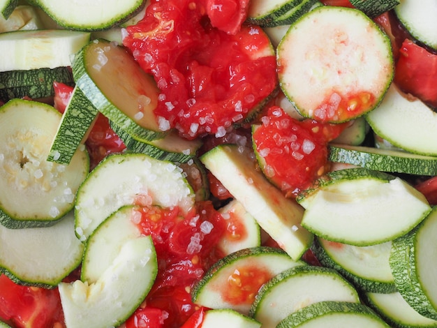 Zucchine al pomodoro