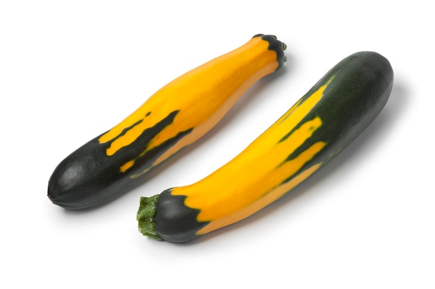 Zucchine fresche a strisce