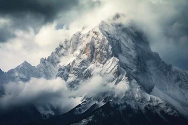 Zugspitze paesaggio di montagna