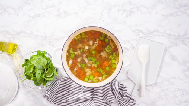 Zuppa di fagioli bianchi