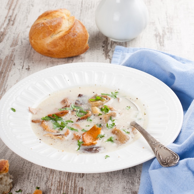 Zuppa di funghi