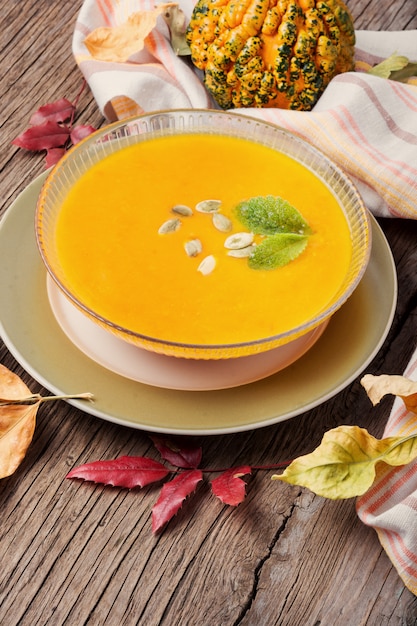 Zuppa di zucca autunnale