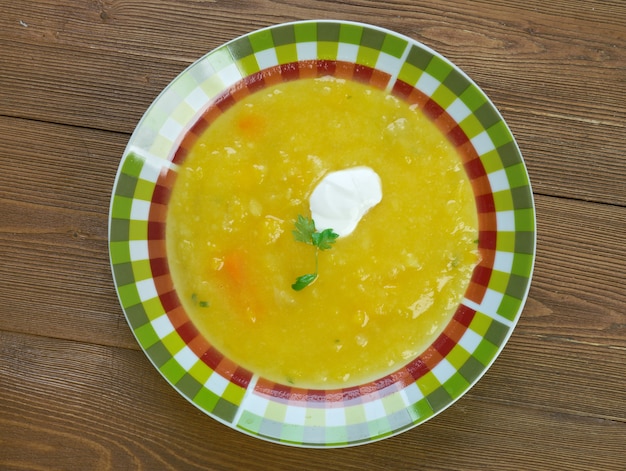 Zuppa di zucca classica svizzera - Soupe à la courge