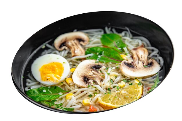 zuppa ramen primo corso asiatico gustoso fresco mangiare sano cucinare aperitivo pasto cibo spuntino