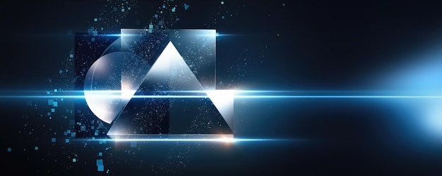 3D Abstract Business Background