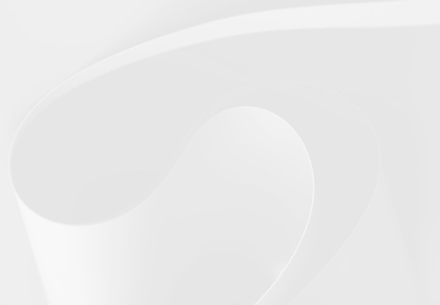 3d abstract twisted paper background design
