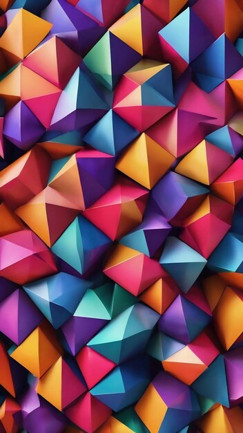 3d geometric shape as background maximum ai generated image