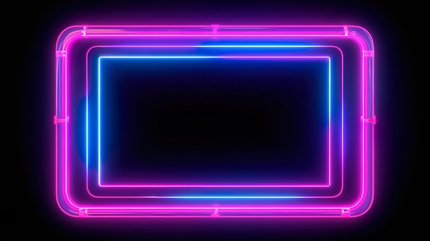 3d illustration triangles and geometric patterns of blue lines on a black background