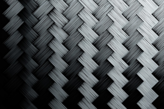 3D renderování černé karbonové sítě. Grunge textury. Abstraktní geometrický chaotický grunge vzor. Jasný kontrast barev ručně kreslené ornamentální texturované pozadí.