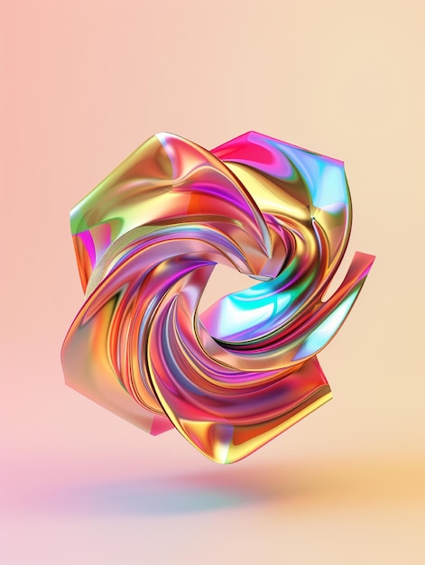3d Shape Swirl