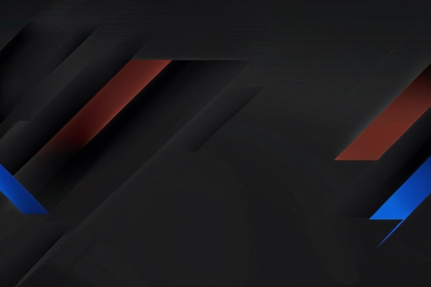 a black and red abstract image of a square with a red stripe on the bottom