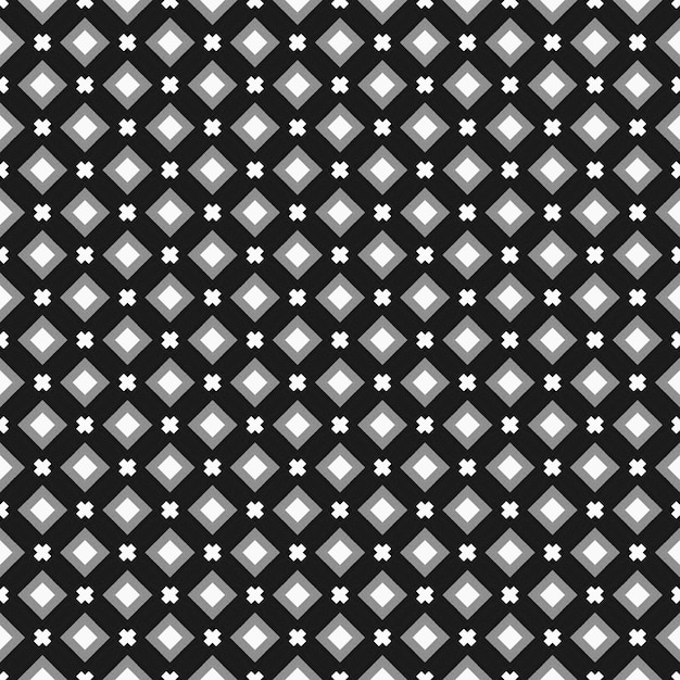 A black and white checkered pattern with a square pattern.