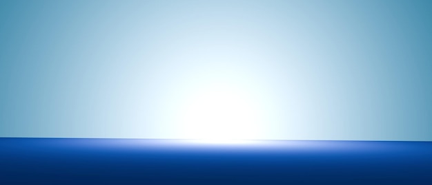 a blue sky with a white background and the sun shining behind it