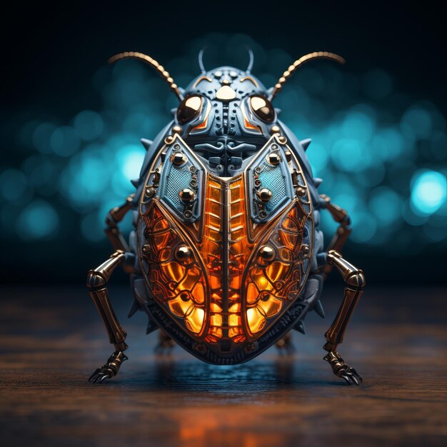 a close up of a bug