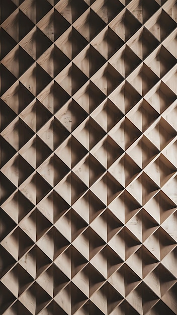 a diamondshaped tile wallpaper with a soft sheen wall background composed of wood and timber blocks