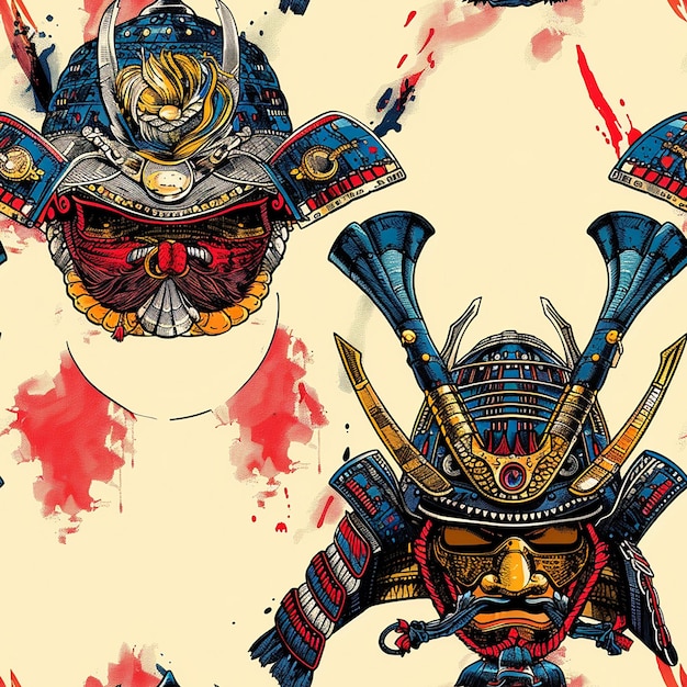 a drawing of two masks with the word quot death quot on it
