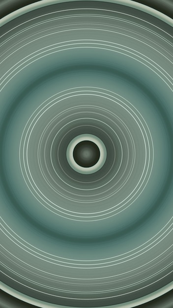 a green circle with a black dot in the middle