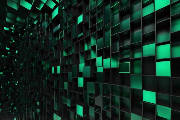 a green wall with many boxes of rectangles that say quot rectangle quot