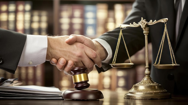 a legal advisor discussing caveats with a client symbolizing the role of caution in legal matters