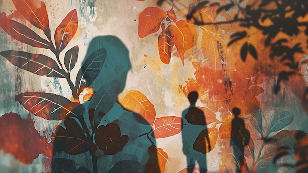 A visual representation of a survivors story illustrated through a series of symbolic images hd s