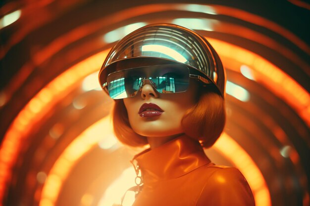 a woman wearing a hat and sunglasses