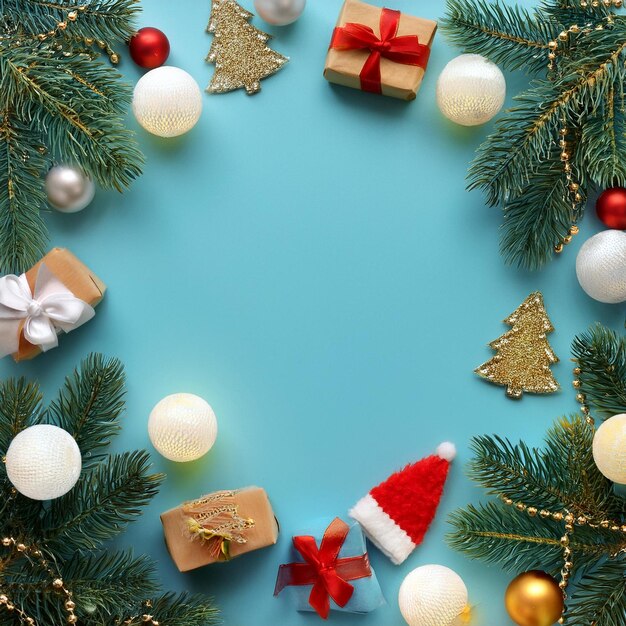 a wreath with a christmas wreath and a christmas tree on it