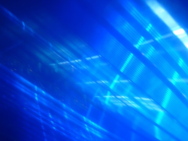 Abstract background with lights in blue colors