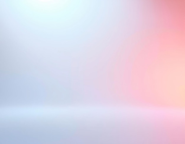 Abstract gradient background with soft blue and pink tones