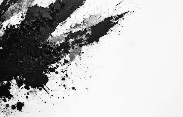Abstract grunge texture background Black and white grainy rough old paper vector illustration with space for text Faded urban wall distressed surface pattern