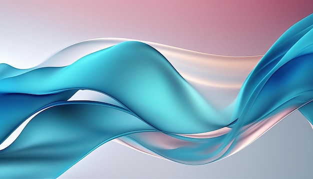 abstract waves trend gradient color creative design background