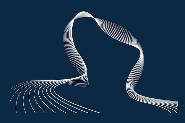 Abstract wireframe
