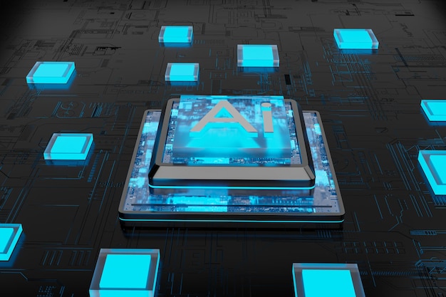 AI processor chip
