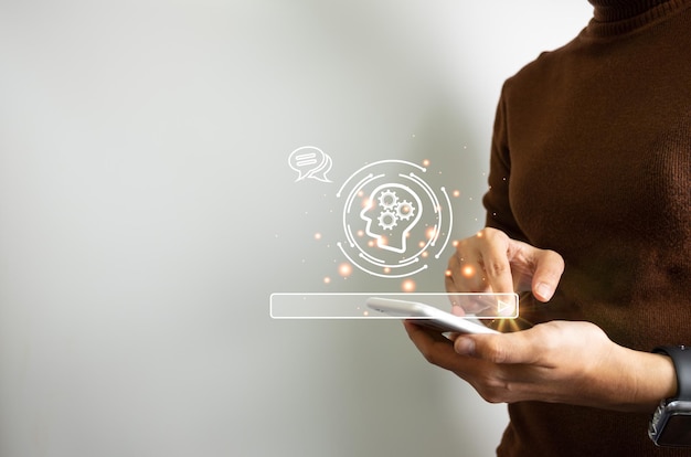 AI technology Artificial Intelligence Chatbot Chat and talk with AI