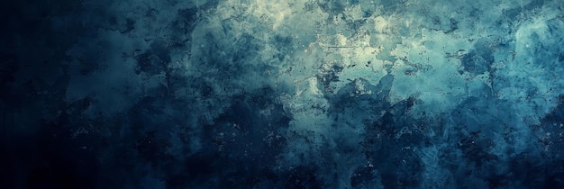 an abstract dark grainy background featuring a mix of rough textures and soft gradients of deep blue