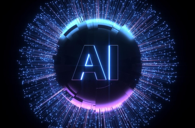 Artificial Intelligence digital concept