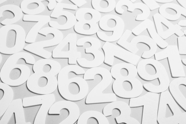 background or texture of numbers finance data concept mathematic banking or currency business
