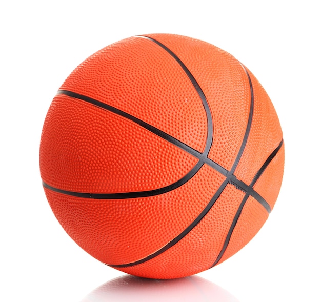 Basketball isolated on white